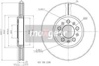 19-0762 MAXGEAR Тормозной диск (фото 2)