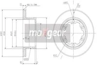 19-0809 MAXGEAR Тормозной диск (фото 4)