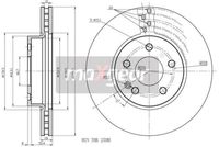 19-1055 MAXGEAR Тормозной диск (фото 3)