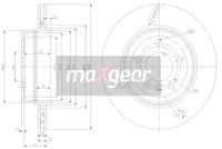 19-1949 MAXGEAR Тормозной диск (фото 3)