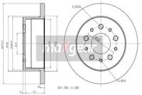 19-0993 MAXGEAR Тормозной диск (фото 1)