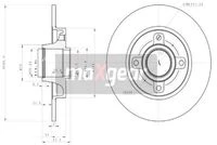 19-1909 MAXGEAR Тормозной диск (фото 3)