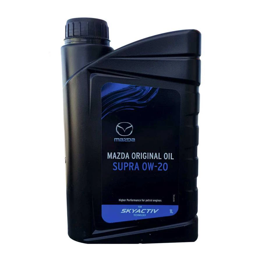 830077985 MAZDA Масло моторное синтетическое 1л - 0W20 Original Oil Supra (фото 1)