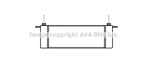 SB3015 AVA Масляный радиатор кпп/акпп (фото 1)