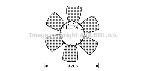 VW7523 AVA Вентилятор охлаждения радиатора (фото 1)