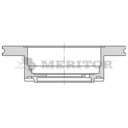 MBR6010 MERITOR Тормозной диск (фото 2)