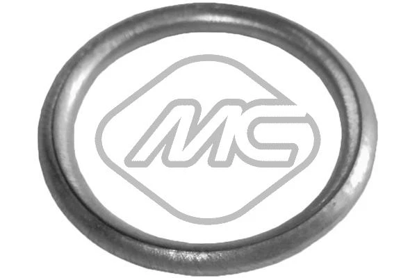 02004 METALCAUCHO Уплотнительное кольцо, резьбовая пробка маслосливн. отверст. (фото 2)