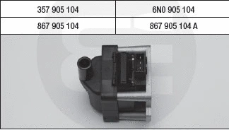 214.002 BRECAV Катушка зажигания (фото 1)