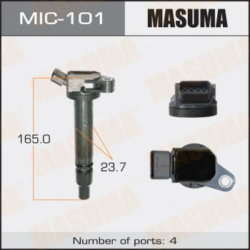 MIC-101 MASUMA Катушка зажигания (фото 1)