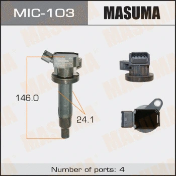 MIC-103 MASUMA Катушка зажигания (фото 1)