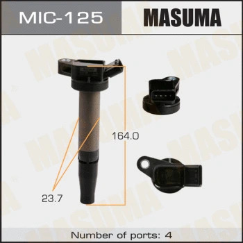 MIC-125 MASUMA Катушка зажигания (фото 1)