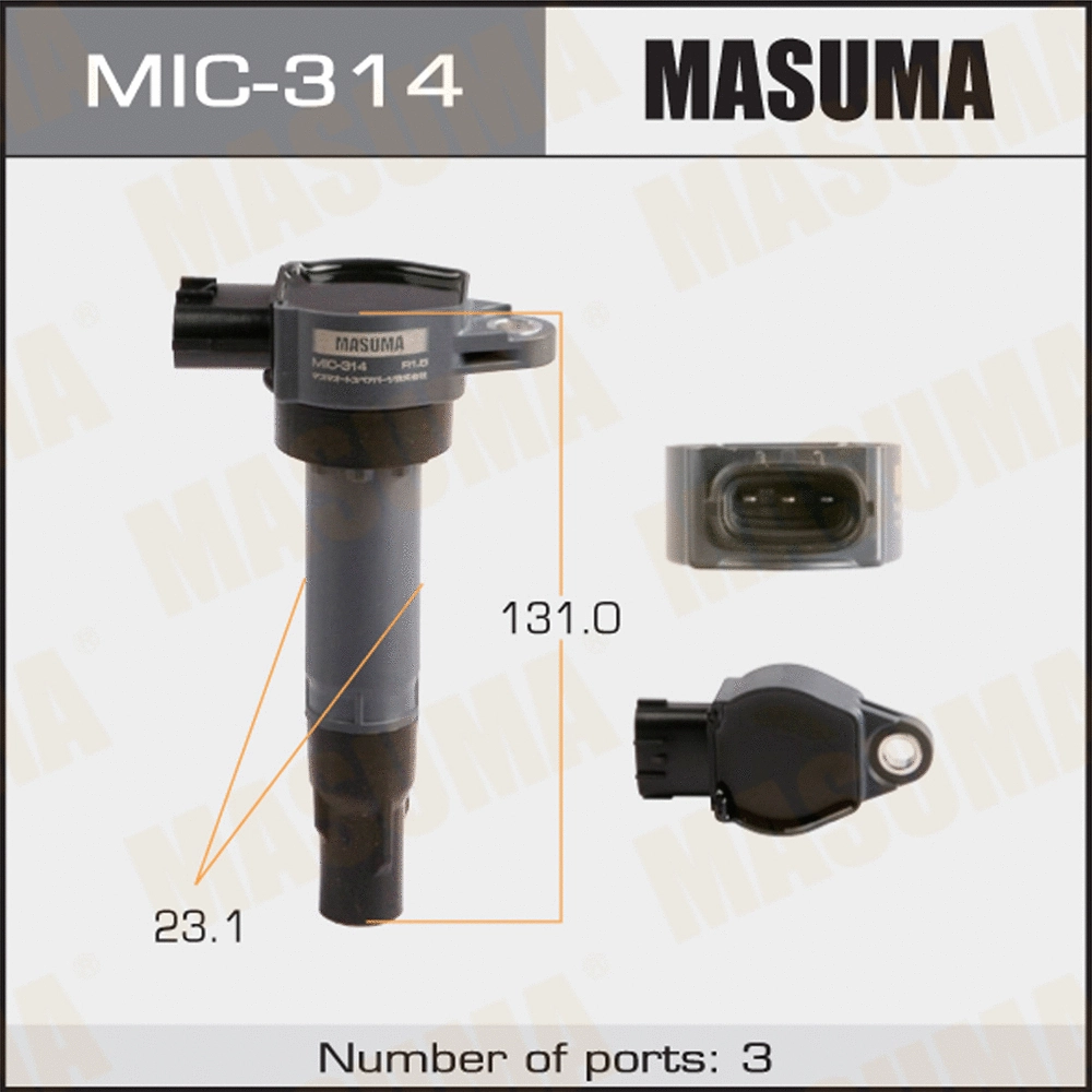 MIC-314 MASUMA Катушка зажигания (фото 1)