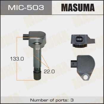 MIC-503 MASUMA Катушка зажигания (фото 1)