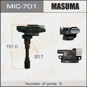 MIC-701 MASUMA Катушка зажигания (фото 1)