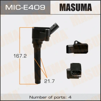 MIC-E409 MASUMA Катушка зажигания (фото 1)