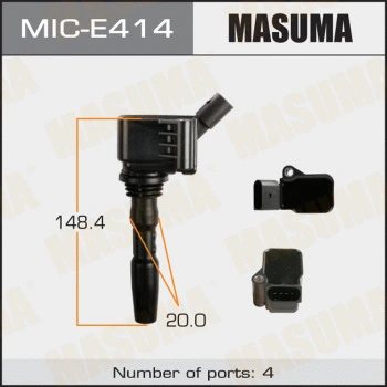 MIC-E414 MASUMA Катушка зажигания (фото 1)