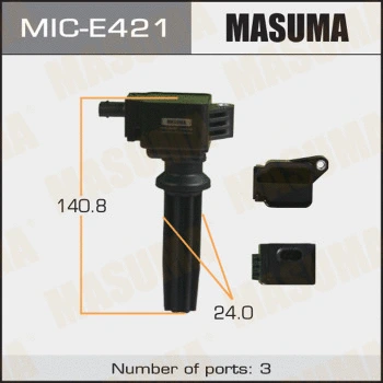 MIC-E421 MASUMA Катушка зажигания (фото 1)