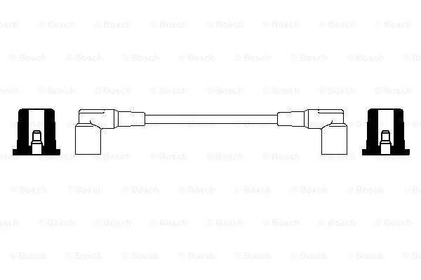 0 356 904 063 BOSCH Провод зажигания (фото 1)