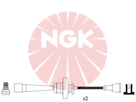 4104 NGK Комплект проводов зажигания (фото 1)