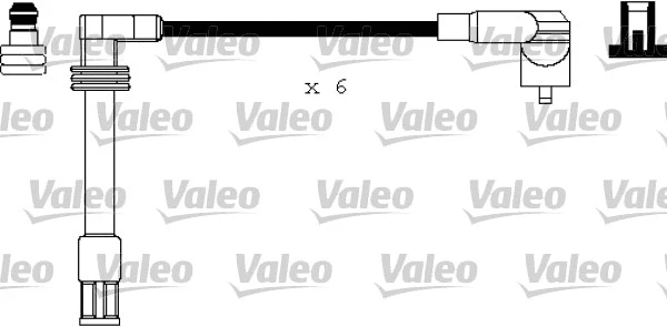 346178 VALEO Комплект проводов зажигания (фото 1)