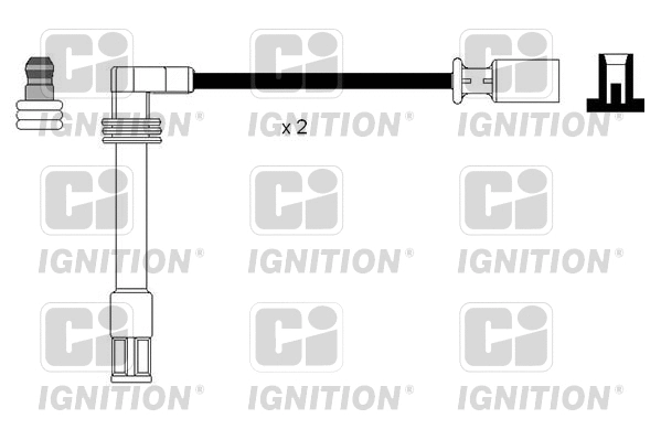 XC1119 QUINTON HAZELL Комплект проводов зажигания (фото 1)