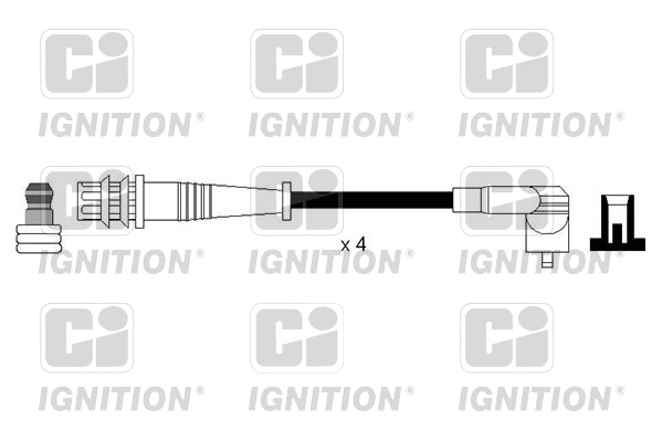 XC1128 QUINTON HAZELL Комплект проводов зажигания (фото 1)