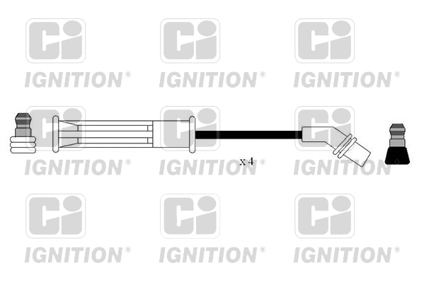 XC1192 QUINTON HAZELL Комплект проводов зажигания (фото 1)