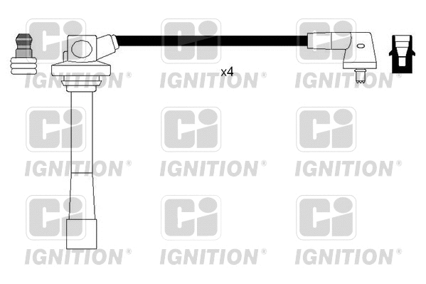 XC1230 QUINTON HAZELL Комплект проводов зажигания (фото 1)