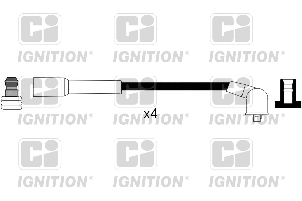 XC876 QUINTON HAZELL Комплект проводов зажигания (фото 1)