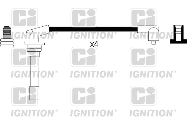 XC879 QUINTON HAZELL Комплект проводов зажигания (фото 1)