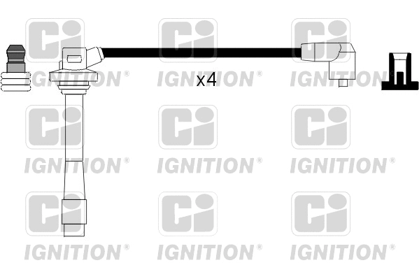 XC888 QUINTON HAZELL Комплект проводов зажигания (фото 1)