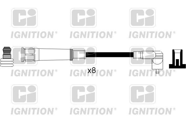 XC962 QUINTON HAZELL Комплект проводов зажигания (фото 1)