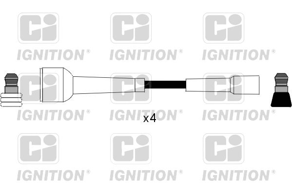 XC968 QUINTON HAZELL Комплект проводов зажигания (фото 1)