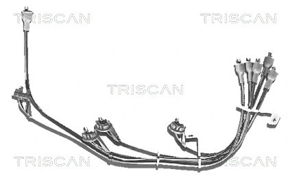 8860 3133 TRISCAN Комплект проводов зажигания (фото 1)