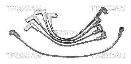 8860 4016 TRISCAN Комплект проводов зажигания (фото 1)