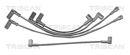 8860 4061 TRISCAN Комплект проводов зажигания (фото 1)