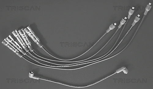8860 4104 TRISCAN Комплект проводов зажигания (фото 1)