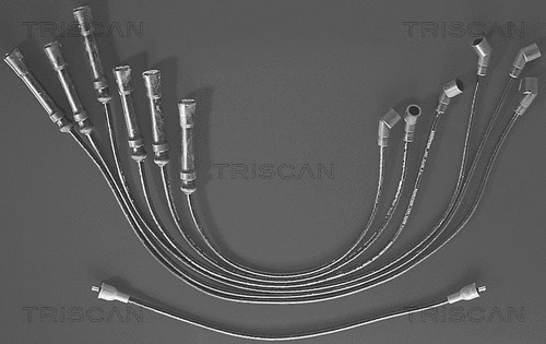 8860 4107 TRISCAN Комплект проводов зажигания (фото 1)