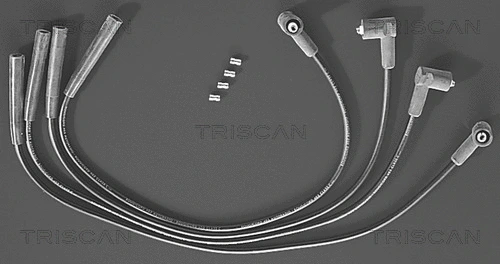 8860 6205 TRISCAN Комплект проводов зажигания (фото 1)