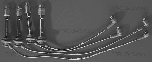 8860 6812 TRISCAN Комплект проводов зажигания (фото 1)
