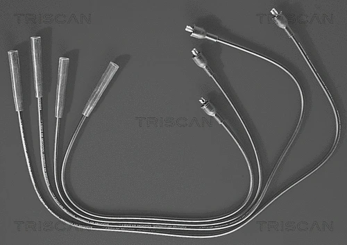 8860 7104 TRISCAN Комплект проводов зажигания (фото 1)