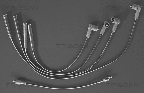 8860 7121 TRISCAN Комплект проводов зажигания (фото 1)