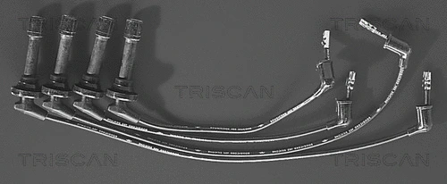 8860 7147 TRISCAN Комплект проводов зажигания (фото 1)