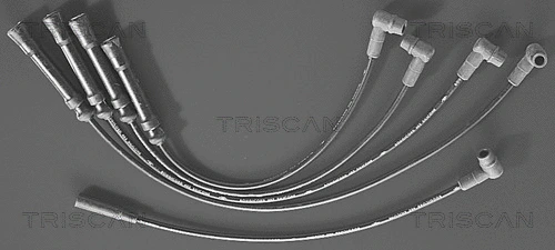 8860 7165 TRISCAN Комплект проводов зажигания (фото 1)