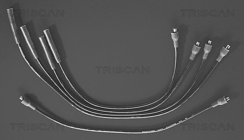 8860 7220 TRISCAN Комплект проводов зажигания (фото 1)