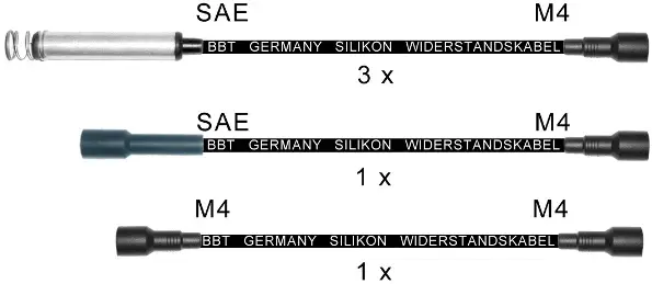 ZK0736 BBT Комплект проводов зажигания (фото 1)