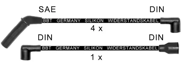 ZK1745 BBT Комплект проводов зажигания (фото 1)