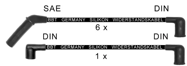 ZK1756 BBT Комплект проводов зажигания (фото 1)
