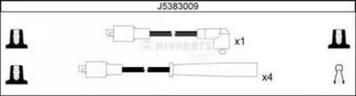 J5383009 NIPPARTS Комплект проводов зажигания (фото 1)