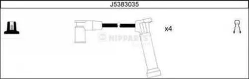J5383035 NIPPARTS Комплект проводов зажигания (фото 1)